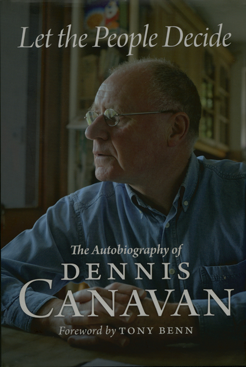 Dennis Canavan front cover